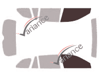 Verglasungsschablone - Frontscheibenkit - Subaru Outback (4) Kombi 5-türig (2009 - 2015) Verglasungsschablone - Frontscheibenkit - Subaru Outback (4) Kombi 5-türig (2009 - 2015)