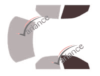 Glazing template - front window kit - Chrysler Vision Berline 4 doors (1993 - 1997) Glazing template - front window kit - Chrysler Vision Berline 4 doors (1993 - 1997)