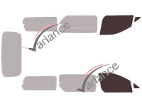 Glazing template - front window kit - Hyundai i800 5-door (since 2008) Glazing template - front window kit - Hyundai i800 5-door (since 2008)