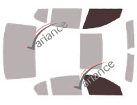 Glazing template - front window kit - Bmw Serie 7 / i7 (5) Berline 4 doors (2008 - 2015) Glazing template - front window kit - Bmw Serie 7 / i7 (5) Berline 4 doors (2008 - 2015)