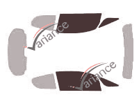 Glazing template - front window kit - Mitsubishi Colt (8) Phase 2 3 doors (2009 - 2012) Glazing template - front window kit - Mitsubishi Colt (8) Phase 2 3 doors (2009 - 2012)