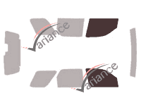 Glazing template - front window kit - Ford Maverick (3) 5 doors (2001 - 2008) Glazing template - front window kit - Ford Maverick (3) 5 doors (2001 - 2008)