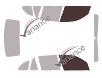 Glazing template - front window kit - Bmw X1 / iX1 (1) 5 doors (2009 - 2015) Glazing template - front window kit - Bmw X1 / iX1 (1) 5 doors (2009 - 2015)