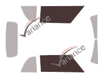 Glazing template - front window kit - Mini One et  Cooper (2) Cabriolet 2 doors (2007 - 2016) Glazing template - front window kit - Mini One et  Cooper (2) Cabriolet 2 doors (2007 - 2016)