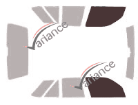 Glazing template - front window kit - Fiat Tipo (2) 5 doors (1988 - 1996) Glazing template - front window kit - Fiat Tipo (2) 5 doors (1988 - 1996)