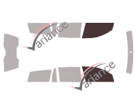 Glazing template - front window kit - Ford Mondeo (2) Break 5 doors (2000 - 2007) Glazing template - front window kit - Ford Mondeo (2) Break 5 doors (2000 - 2007)