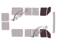 Glazing template - front window kit - Citroën Jumper (1) 5 doors (1994 - 2006) Glazing template - front window kit - Citroën Jumper (1) 5 doors (1994 - 2006)