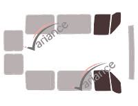 Glazing template - front window kit - Fiat Ducato (1) 4 doors (1994 - 2006) Glazing template - front window kit - Fiat Ducato (1) 4 doors (1994 - 2006)