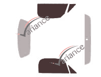 Glazing template - front window kit - Mazda MX-5 (3) CC 2 doors (2005 - 2015) Glazing template - front window kit - Mazda MX-5 (3) CC 2 doors (2005 - 2015)