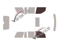 Glazing template - front window kit - Ford Explorer (3) 5 doors (2001 - 2006) Glazing template - front window kit - Ford Explorer (3) 5 doors (2001 - 2006)