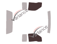 Glazing template - front window kit - Ford F-Series (11) Extended Cab Pick-up 2 doors (2003 - 2008) Glazing template - front window kit - Ford F-Series (11) Extended Cab Pick-up 2 doors (2003 - 2008)