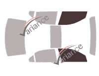 Gabarit vitrage - kit vitres avant - Ford Fusion (1) Berline 4 portes (2004 - 2010) Gabarit vitrage - kit vitres avant - Ford Fusion (1) Berline 4 portes (2004 - 2010)