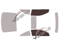 Glazing template - front window kit - Honda Accord (7) Coupé 2 doors (2003 - 2008) Glazing template - front window kit - Honda Accord (7) Coupé 2 doors (2003 - 2008)