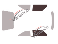 Glazing template - front window kit - Honda Accord (2) Coupé 3 doors (1982 - 1985) Glazing template - front window kit - Honda Accord (2) Coupé 3 doors (1982 - 1985)