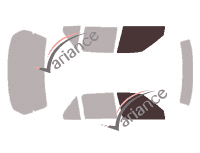 Glazing template - front window kit - Honda Accord (3) Berline 4 doors (1986 - 1990) Glazing template - front window kit - Honda Accord (3) Berline 4 doors (1986 - 1990)