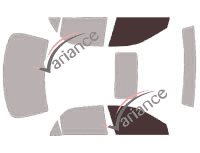 Glazing template - front window kit - Honda Accord (6) Berline 4 doors (1998 - 2003) Glazing template - front window kit - Honda Accord (6) Berline 4 doors (1998 - 2003)
