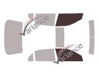 Glazing template - front window kit - Honda Accord (8) Berline 4 doors (2003 - 2008) Glazing template - front window kit - Honda Accord (8) Berline 4 doors (2003 - 2008)