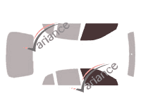 Glazing template - front window kit - Honda Accord (6) 5 doors (1998 - 2003) Glazing template - front window kit - Honda Accord (6) 5 doors (1998 - 2003)