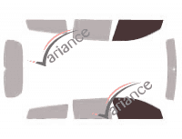 Glazing template - front window kit - Honda Accord (7) Break 5 doors (2003 - 2008) Glazing template - front window kit - Honda Accord (7) Break 5 doors (2003 - 2008)