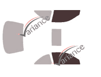 Glazing template - front window kit - Honda Civic (6) Coupe 2 doors (1999 - 2001) Glazing template - front window kit - Honda Civic (6) Coupe 2 doors (1999 - 2001)