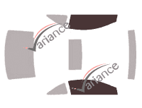 Glazing template - front window kit - Honda Civic (8) Coupe 2 doors (2005 - 2011) Glazing template - front window kit - Honda Civic (8) Coupe 2 doors (2005 - 2011)