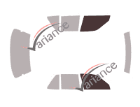 Glazing template - front window kit - Honda Civic (4) Berline 4 doors (1987 - 1991) Glazing template - front window kit - Honda Civic (4) Berline 4 doors (1987 - 1991)