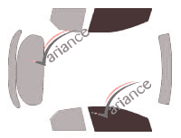 Glazing template - front window kit - Honda Civic (8) 5 doors (2006 - 2012) Glazing template - front window kit - Honda Civic (8) 5 doors (2006 - 2012)