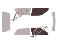 Glazing template - front window kit - Honda Civic (4) 3 doors (1988 - 1991) Glazing template - front window kit - Honda Civic (4) 3 doors (1988 - 1991)