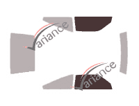 Glazing template - front window kit - Honda CR-X (1) Coupe 3 doors (1983 - 1987) Glazing template - front window kit - Honda CR-X (1) Coupe 3 doors (1983 - 1987)