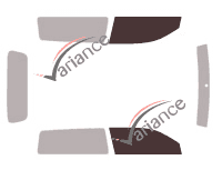 Glazing template - front window kit - Honda HR-V (1) 3 doors (1999 - 2005) Glazing template - front window kit - Honda HR-V (1) 3 doors (1999 - 2005)