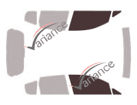 Glazing template - front window kit - Honda Jazz (1) 5 doors (2002 - 2009) Glazing template - front window kit - Honda Jazz (1) 5 doors (2002 - 2009)