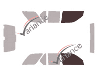 Glazing template - front window kit - Honda Passport (2) 5 doors (1998 - 2005) Glazing template - front window kit - Honda Passport (2) 5 doors (1998 - 2005)