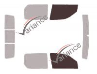 Glazing template - front window kit - Honda Ridgeline Pick Up 4 doors (2005 - 2016) Glazing template - front window kit - Honda Ridgeline Pick Up 4 doors (2005 - 2016)