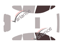 Glazing template - front window kit - Honda Stream 5 doors (2001 - 2006) Glazing template - front window kit - Honda Stream 5 doors (2001 - 2006)