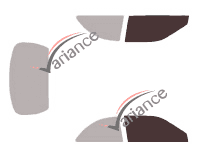 Glazing template - front window kit - Hyundai Accent (1) 3 doors (1995 - 2000) Glazing template - front window kit - Hyundai Accent (1) 3 doors (1995 - 2000)