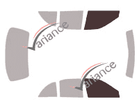 Glazing template - front window kit - Hyundai Accent (1) Berline 4 doors (1994 - 2000) Glazing template - front window kit - Hyundai Accent (1) Berline 4 doors (1994 - 2000)