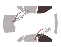 Glazing template - front window kit - Hyundai Elantra (3) 5 doors (2000 - 2008) Glazing template - front window kit - Hyundai Elantra (3) 5 doors (2000 - 2008)