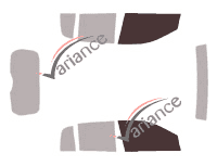 Glazing template - front window kit - Hyundai Getz 5 doors (2002 - 2009) Glazing template - front window kit - Hyundai Getz 5 doors (2002 - 2009)