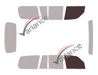 Glazing template - front window kit - Hyundai Terracan 5 doors (2001 - 2008) Glazing template - front window kit - Hyundai Terracan 5 doors (2001 - 2008)