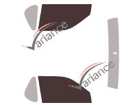 Glazing template - front window kit - Isuzu Amigo Pick-up 2 doors (1998 - 2004) Glazing template - front window kit - Isuzu Amigo Pick-up 2 doors (1998 - 2004)