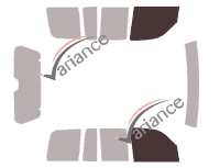 Glazing template - front window kit - Jeep Cherokee (3) 5 doors (2001 - 2008) Glazing template - front window kit - Jeep Cherokee (3) 5 doors (2001 - 2008)