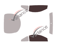 Gabarit vitrage - kit vitres avant - Jeep Eagle Talon Coupé 3 portes (1994 - 1999) Gabarit vitrage - kit vitres avant - Jeep Eagle Talon Coupé 3 portes (1994 - 1999)