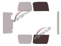 Glazing template - front window kit - Jeep Wrangler (2) 3 doors (1996 - 2006) Glazing template - front window kit - Jeep Wrangler (2) 3 doors (1996 - 2006)