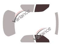 Glazing template - front window kit - Lexus LS (1) Berline 4 doors (1988 - 1994) Glazing template - front window kit - Lexus LS (1) Berline 4 doors (1988 - 1994)