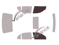 Glazing template - front window kit - Lexus LS (3) Berline 4 doors (2000 - 2006) Glazing template - front window kit - Lexus LS (3) Berline 4 doors (2000 - 2006)