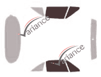 Glazing template - front window kit - Mazda MX-5 (2) Coupe 2 doors (1998 - 2005) Glazing template - front window kit - Mazda MX-5 (2) Coupe 2 doors (1998 - 2005)