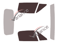 Glazing template - front window kit - Mazda MX-5 (2) Cabriolet 2 doors (1999 - 2005) Glazing template - front window kit - Mazda MX-5 (2) Cabriolet 2 doors (1999 - 2005)