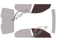 Plantilla de acristalamiento - kit de ventanilla delantera - Alfa Romeo 166 Sedan 4 puertas (1998 - 2005) Plantilla de acristalamiento - kit de ventanilla delantera - Alfa Romeo 166 Sedan 4 puertas (1998 - 2005)