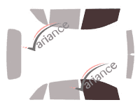 Glazing template - front window kit - Mercedes-Benz Classe B (1) 5 doors (2005 - 2012) Glazing template - front window kit - Mercedes-Benz Classe B (1) 5 doors (2005 - 2012)