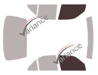 Glazing template - front window kit - Mercedes-Benz Classe C (1) Berline 4 doors (1993 - 2000) Glazing template - front window kit - Mercedes-Benz Classe C (1) Berline 4 doors (1993 - 2000)